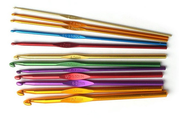 Читать: Виды крючков для ручного вязания